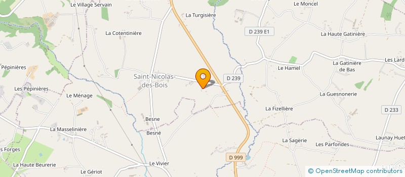 localisation de l'entreprise MONSIEUR MATHIEU BAZIN  SAINT-NICOLAS-DES-BOIS