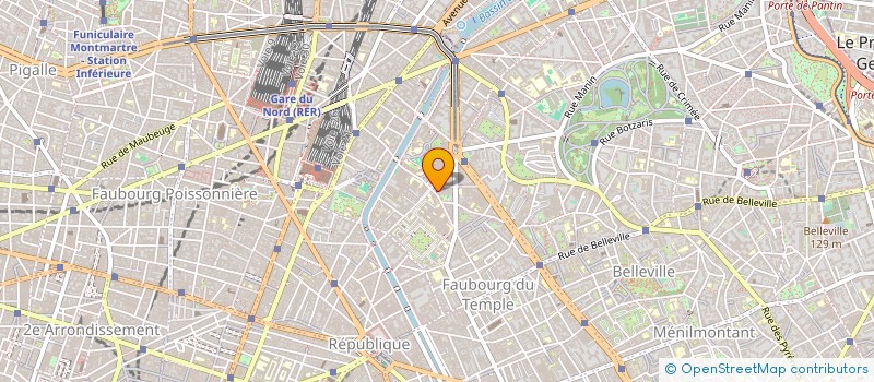 localisation de l'entreprise MONSIEUR MATHIEU BEDROSSIAN  PARIS