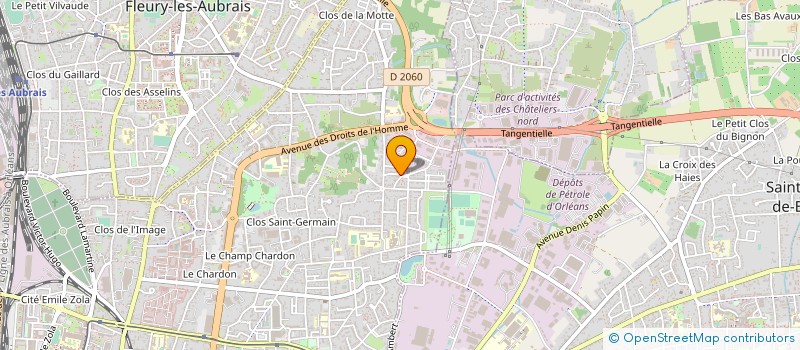localisation de l'entreprise MONSIEUR MATHIEU BELHANI à ORLEANS