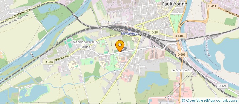 localisation de l'entreprise MONSIEUR MATHIEU BEN RAHOU  VARENNES-SUR-SEINE