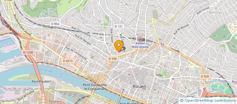 localisation de l'entreprise MONSIEUR MATHIEU BENARD à ROUEN
