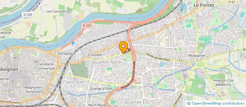 localisation de l'entreprise MONSIEUR MATHIEU BERBIGUIER  AVIGNON