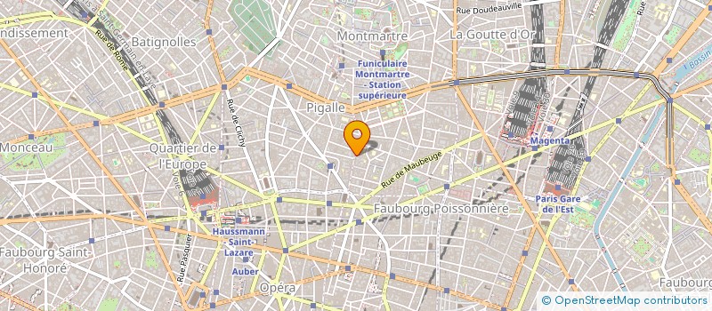 localisation de l'entreprise MONSIEUR MATHIEU BERGER  PARIS