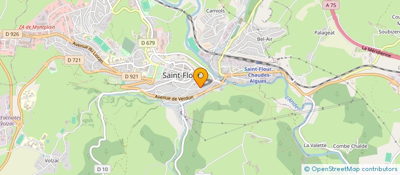 localisation de l'entreprise MONSIEUR MATHIEU BERGES à SAINT-FLOUR