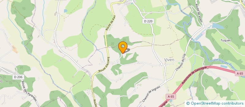 localisation de l'entreprise MONSIEUR MATHIEU BERNARD  VIVEN