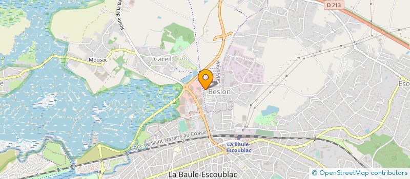localisation de l'entreprise MONSIEUR MATHIEU BERSON à GUERANDE