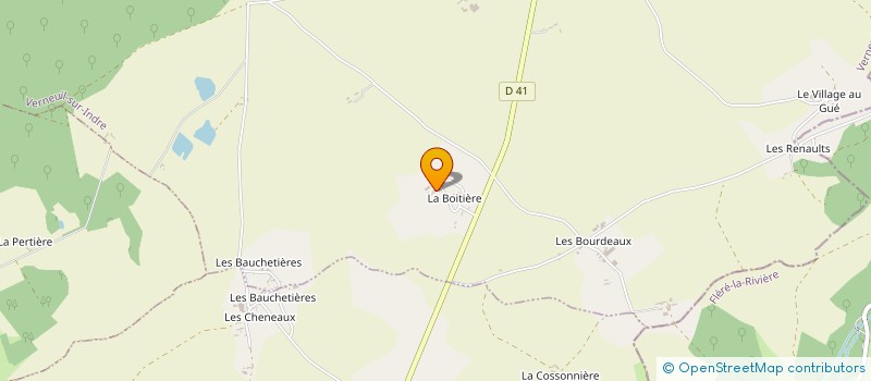 localisation de l'entreprise MONSIEUR MATHIEU BERTRAND à VERNEUIL-SUR-INDRE