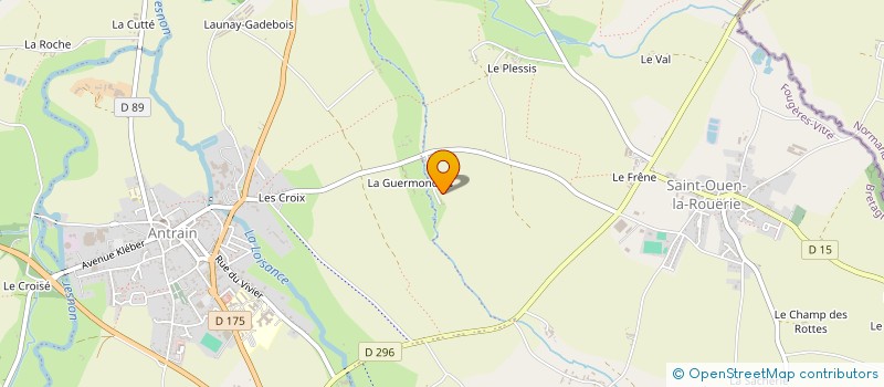 localisation de l'entreprise MONSIEUR MATHIEU BESNIER  VAL-COUESNON