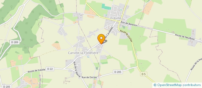 localisation de l'entreprise MONSIEUR MATHIEU BETTENCOURT  SAINT MARTIN DE L'IF