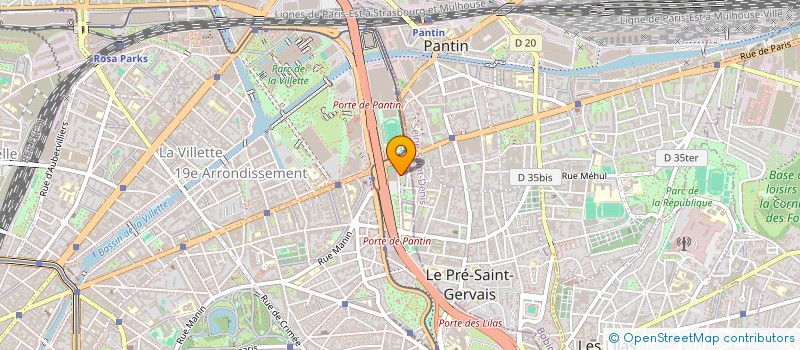 localisation de l'entreprise MONSIEUR MATHIEU BEUVE  PARIS