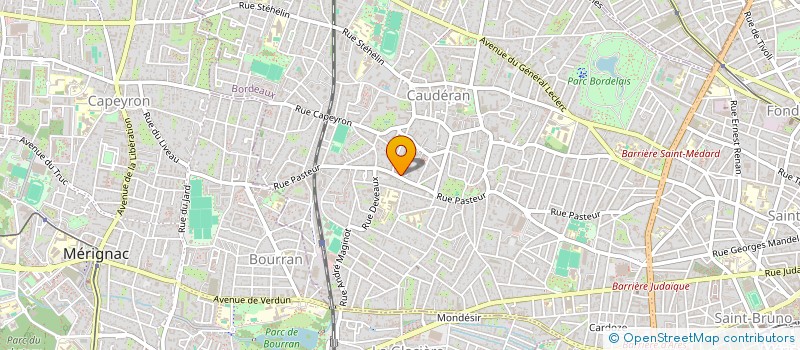 localisation de l'entreprise MONSIEUR MATHIEU BILLA  BORDEAUX