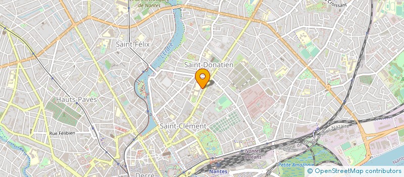 localisation de l'entreprise MONSIEUR MATHIEU BILLAUD à NANTES