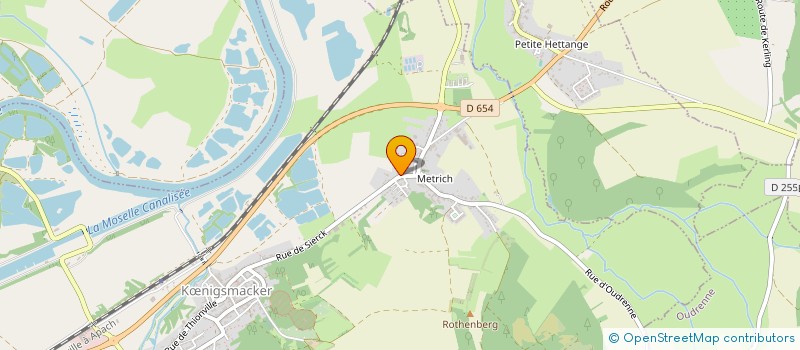 localisation de l'entreprise MONSIEUR MATHIEU BIRCK  KNIGSMACKER