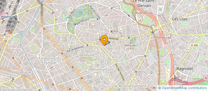 localisation de l'entreprise MONSIEUR MATHIEU BISSON  PARIS