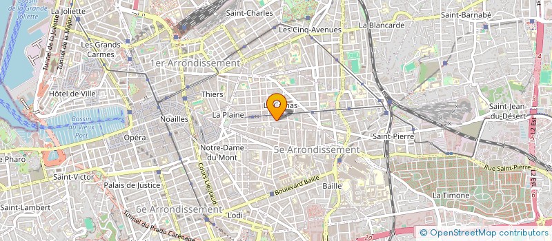 localisation de l'entreprise MONSIEUR MATHIEU BIVERT à MARSEILLE