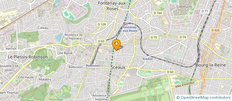 localisation de l'entreprise MONSIEUR MATHIEU BLANCHEDENT à SCEAUX