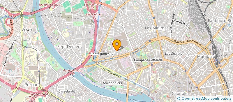 localisation de l'entreprise MONSIEUR MATHIEU BLANCHYS  TOULOUSE