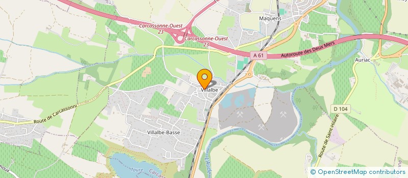 localisation de l'entreprise MONSIEUR MATHIEU BOBIC  CARCASSONNE