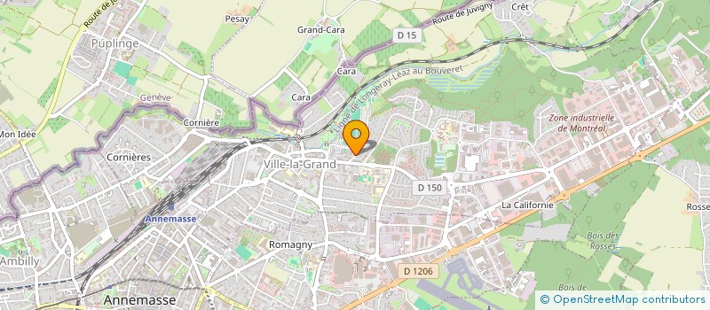 localisation de l'entreprise MONSIEUR MATHIEU BOCCARD  VILLE-LA-GRAND