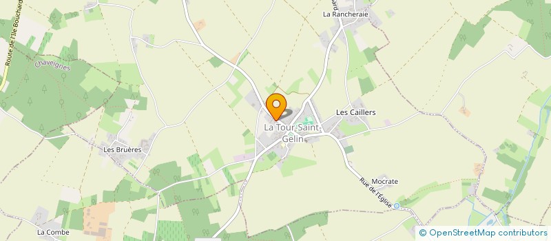 localisation de l'entreprise MONSIEUR MATHIEU BOISDE  LA TOUR-SAINT-GELIN