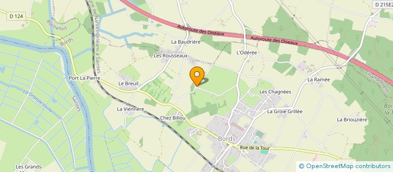 localisation de l'entreprise MONSIEUR MATHIEU BOISSARD  BORDS