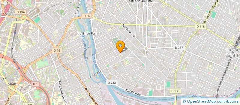 localisation de l'entreprise MONSIEUR MATHIEU BOLOUS à SAINT-MAUR-DES-FOSSES