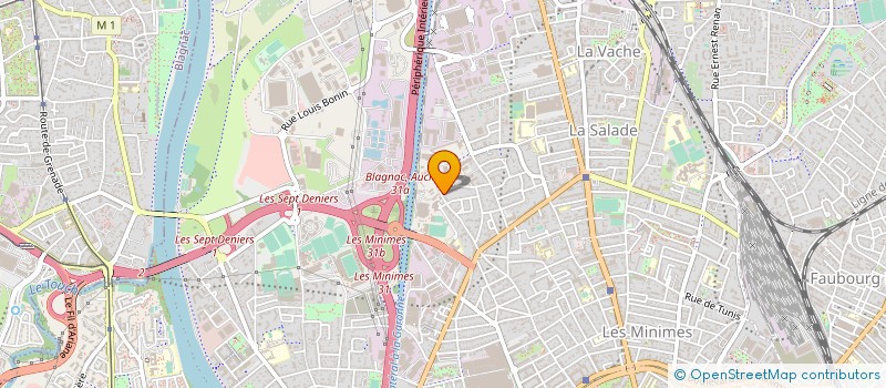 localisation de l'entreprise MONSIEUR MATHIEU BOLZINGER  TOULOUSE