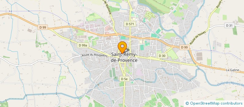 localisation de l'entreprise MONSIEUR MATHIEU BONHOMME  SAINT-REMY-DE-PROVENCE