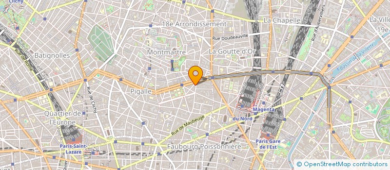 localisation de l'entreprise MONSIEUR MATHIEU BOOGAERTS  PARIS