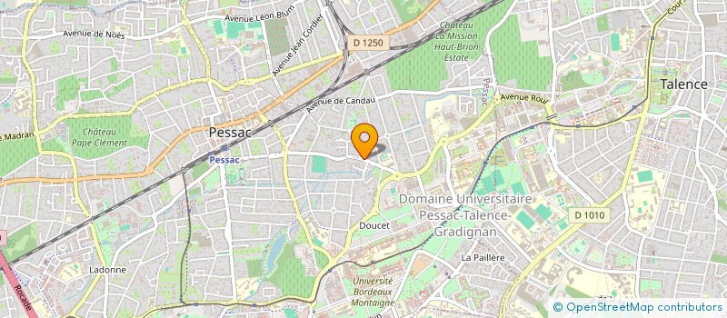localisation de l'entreprise MONSIEUR MATHIEU BORDAGARAY à PESSAC