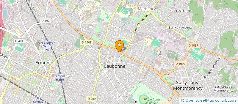 localisation de l'entreprise MONSIEUR MATHIEU BORZO à EAUBONNE