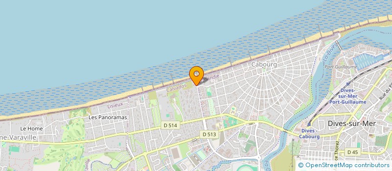 localisation de l'entreprise MONSIEUR MATHIEU BOSCHET  CABOURG