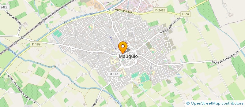localisation de l'entreprise MONSIEUR MATHIEU BOSCREDON  PIGNAN