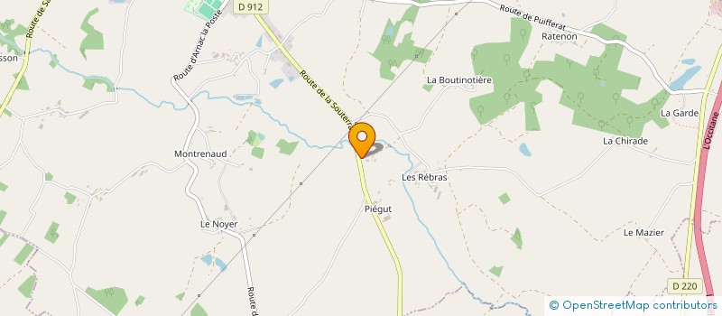 localisation de l'entreprise MONSIEUR MATHIEU BOUCEY  SAINT-SULPICE-LES-FEUILLES