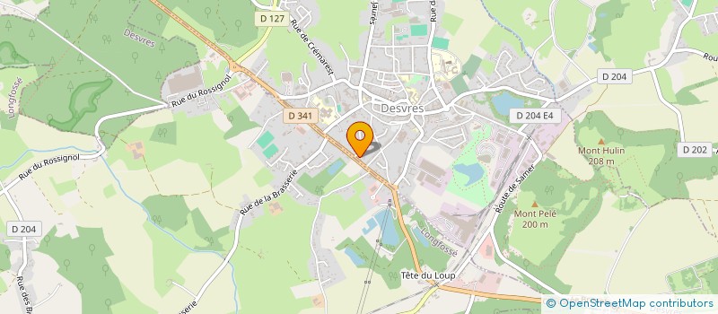 localisation de l'entreprise MONSIEUR MATHIEU BOUCHEZ  DESVRES