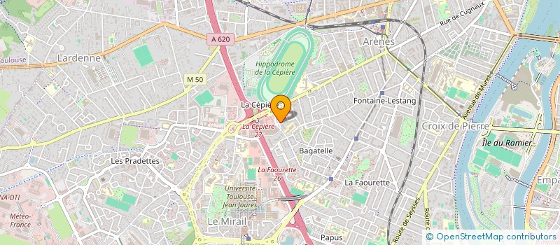 localisation de l'entreprise MONSIEUR MATHIEU BOUGUERMOUH à TOULOUSE