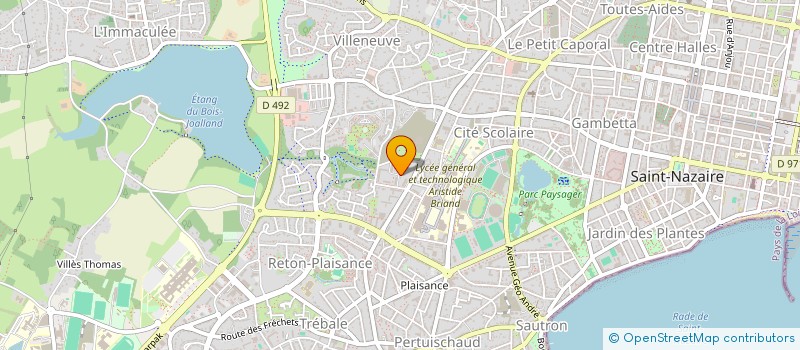 localisation de l'entreprise MONSIEUR MATHIEU BOUILLAND à SAINT-NAZAIRE