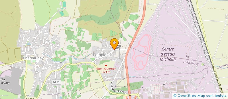 localisation de l'entreprise MONSIEUR MATHIEU BOUILLET  CHATEAUGAY