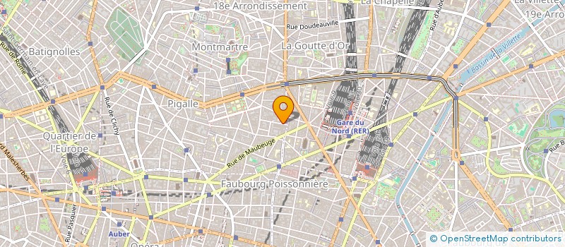 localisation de l'entreprise MONSIEUR MATHIEU BOUILLON  PARIS