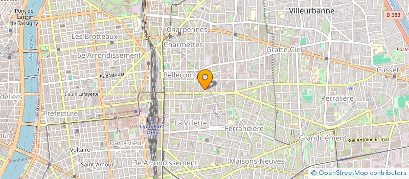 localisation de l'entreprise MONSIEUR MATHIEU BOUILLON à LYON