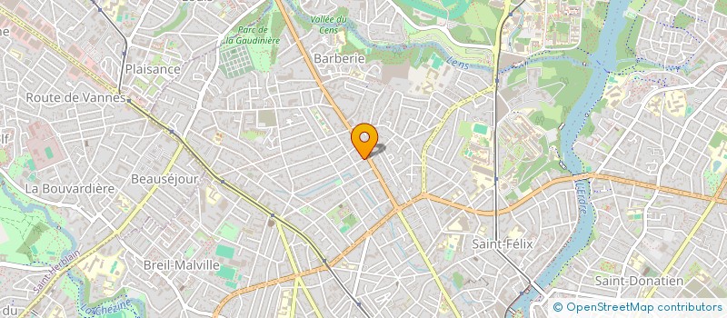 localisation de l'entreprise MONSIEUR MATHIEU BOULAY à NANTES