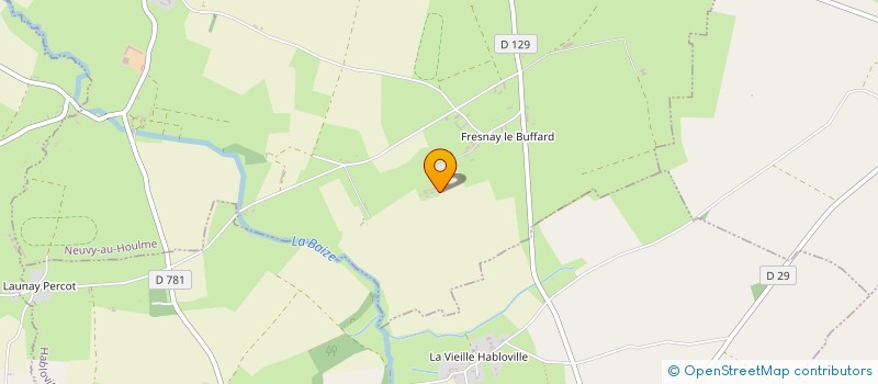 localisation de l'entreprise MONSIEUR MATHIEU BOULOT à MONTREUIL-AU-HOULME