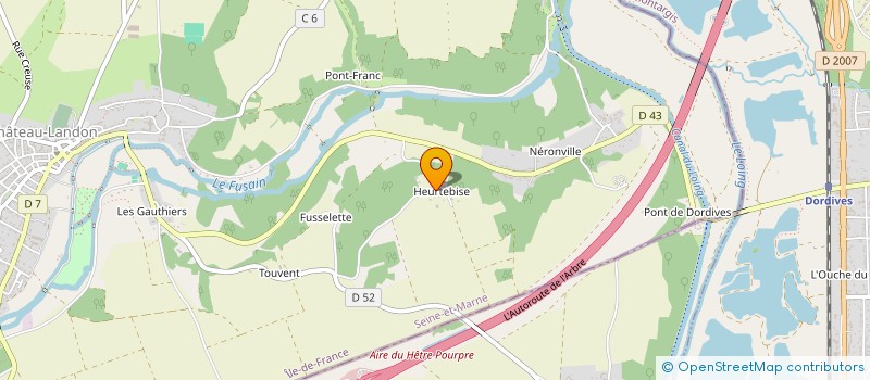 localisation de l'entreprise MONSIEUR MATHIEU BOURDIN à CHATEAU-LANDON