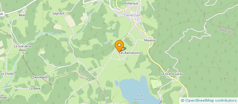 localisation de l'entreprise MONSIEUR MATHIEU BOURGAREL à FRONTIGNAN