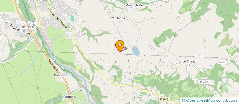 localisation de l'entreprise MONSIEUR MATHIEU BOURGOGNE  SAINT-BONNET-EN-CHAMPSAUR