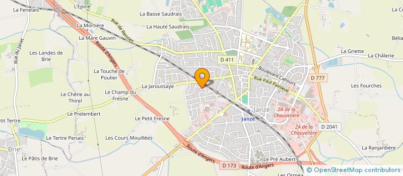 localisation de l'entreprise MONSIEUR MATHIEU BOURRAT  JANZE