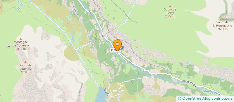 localisation de l'entreprise MONSIEUR MATHIEU BOYRIE  GAVARNIE-GEDRE