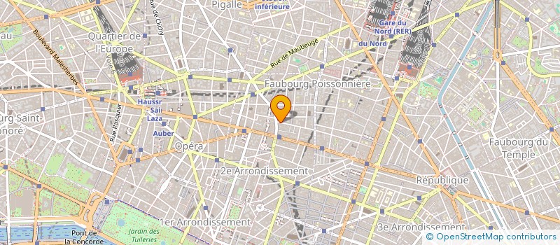 localisation de l'entreprise MONSIEUR MATHIEU BRASSIER  PARIS