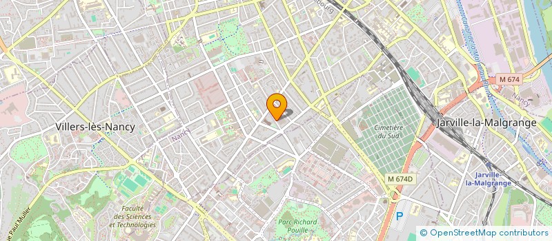 localisation de l'entreprise MONSIEUR MATHIEU BRAYER  NANCY