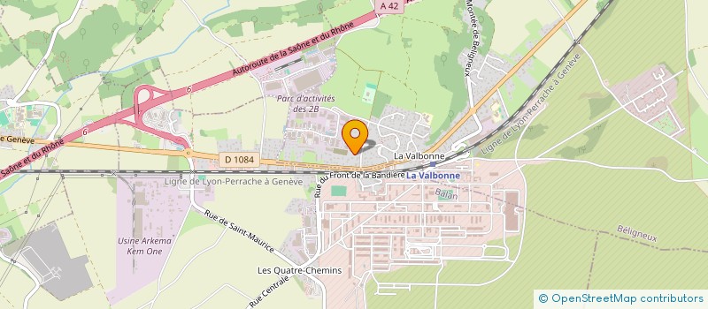 localisation de l'entreprise MONSIEUR MATHIEU BRETAGNOLLES à BELIGNEUX